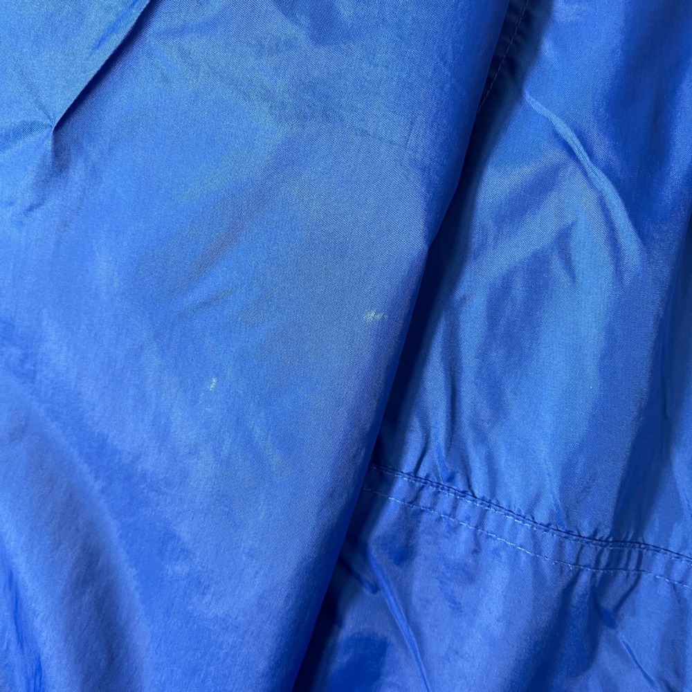 Florida Gators Champion Windbreaker Jacket Mens Small Blue Fleece Lined Half Zip - Picture 7 of 7